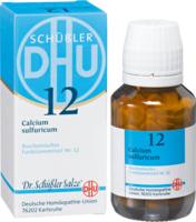 BIOCHEMIE DHU 12 Calcium sulfuricum D 12 Tabletten