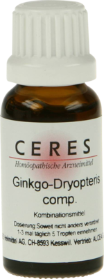 CERES Ginkgo dryopteris comp.Tropfen