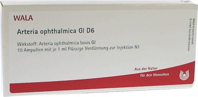 ARTERIA OPHTHALMICA GL D 6 Ampullen