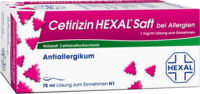 CETIRIZIN HEXAL Saft bei Allergien