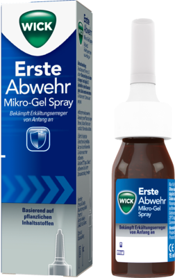 WICK Erste Abwehr Nasenspray Sprühflasche