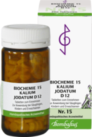 BIOCHEMIE 15 Kalium jodatum D 12 Tabletten