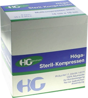 HÖGA-KOMPRESSEN 10x10 cm steril 8fach