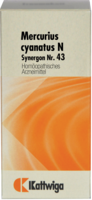 SYNERGON KOMPLEX 43 Mercurius cyanatus N Tabletten