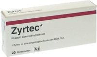 ZYRTEC 10 mg Filmtabletten