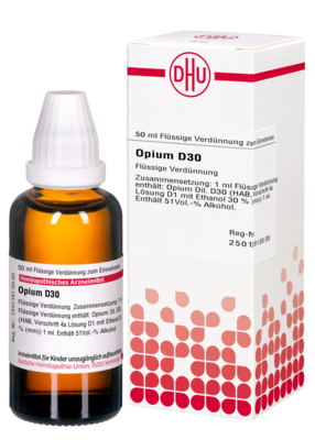 OPIUM D 30 Dilution