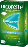 NICORETTE Kaugummi 2 mg whitemint