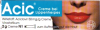 ACIC Creme bei Lippenherpes