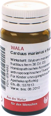 CARDUUS MARIANUS E fructibus D 3 Globuli