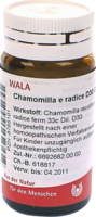 CHAMOMILLA E radice D 30 Globuli