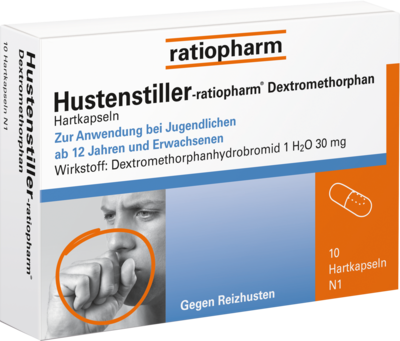 HUSTENSTILLER-ratiopharm Dextromethorphan Kapseln