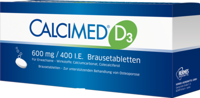 CALCIMED D3 600 mg/400 I.E. Brausetabletten