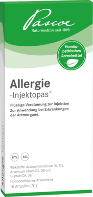 ALLERGIE-INJEKTOPAS Injektionslösung Ampullen