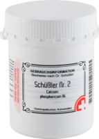 SCHÜSSLER NR.2 Calcium phosphoricum D 6 Tabletten