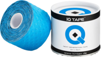 IQ KINESIOLOGIE Tape m.Kugeln 5 cmx5 m blau