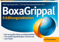 BOXAGRIPPAL Erkältungstabletten 200 mg/30 mg FTA