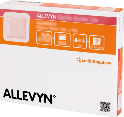 ALLEVYN Gentle Border Lite 10x10 cm Schaumverb.