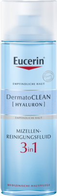 EUCERIN DermatoCLEAN Hyal.Miz.Reinigungsfluid 3in1