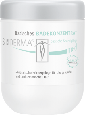 SIRIDERMA basisches Badekonzentrat