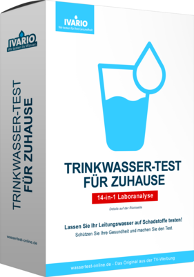 IVARIO Trinkwasser-Test Schadstoffanalyse