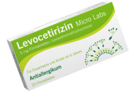 LEVOCETIRIZIN Micro Labs 5 mg Filmtabletten