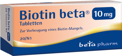 BIOTIN BETA 10 mg Tabletten