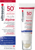 ULTRASUN Alpine Creme SPF 50+ 2in1 Gesicht+Lippen